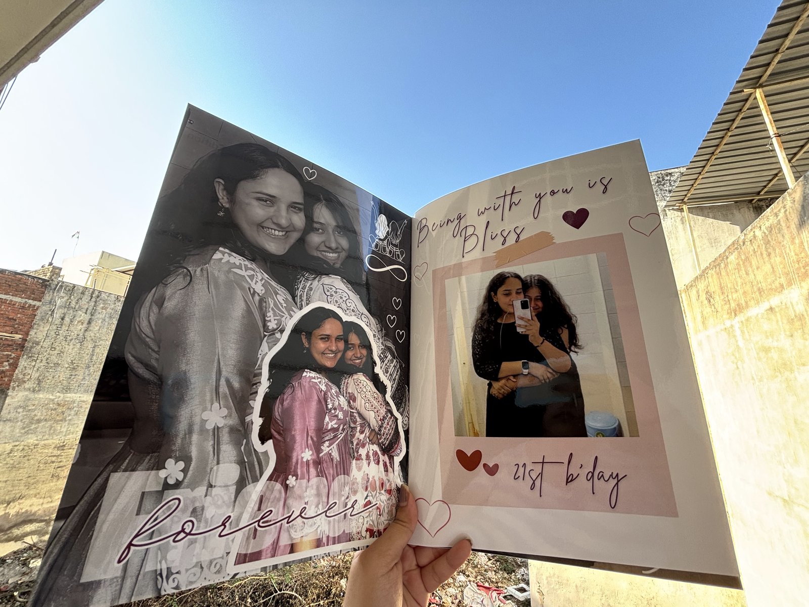 Birthday magazine cover