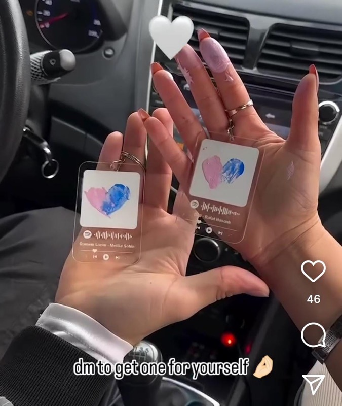 Photo keychain